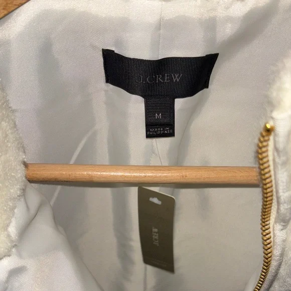 NWT J. Crew Plush Fleece Excursion Vest - Picture 5 of 8